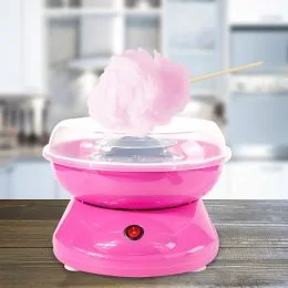 УЦІНКА! Апарат для приготування солодкої вати Cotton Candy Maker Рожевий