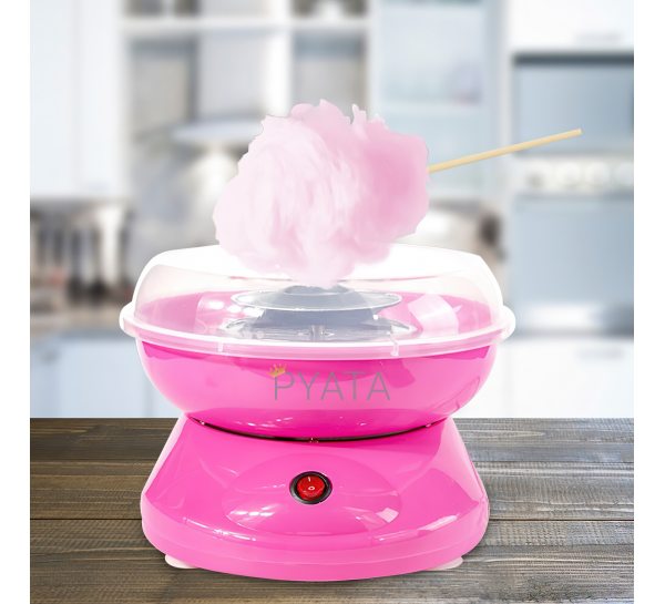 Апарат для приготування солодкої вати Cotton Candy Maker Рожевий