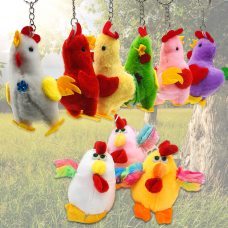 Мягкий плюшевый брелок-подвеска на сумку Цыпленок Мягкий плюшевый брелок-подвеска на сумку Цыпленок