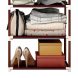 Вішалка для одягу, підлогова полиця, шафа органайзер New boxy coat rack 30 см (212)