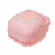 Силіконова щітка Silicone Massage Bath Brush Рожева (212)