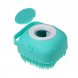 Силіконова щітка Silicone Massage Bath Brush Голубая (212)