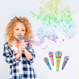 Іграшка музична дитячий мікрофон Mike 9218 зі світловими ефектами (30/1)