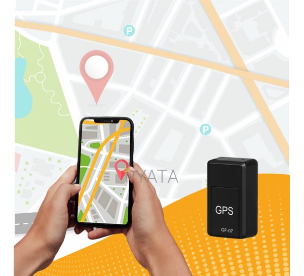 Мини GSM GPS трекер GF-07 со встроенными магнитами для крепления (211)