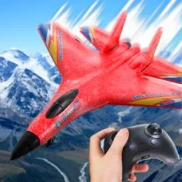 Літак - винищувач на радіокеруванні SU 27 EPP Crashworthiness (205)