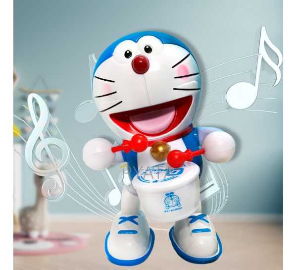 Интерактивная игрушка Dancing Happy Doraemon с музыкальными и световыми эффектами