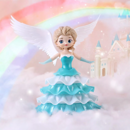 Інтерактивна танцююча лялька Ельза Холодне Серце Dancing Angel Ice Princess 159А Блакитний