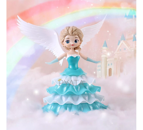 Интерактивная танцующая кукла Эльза Холодное Сердце Dancing Angel Ice Princess 159А Голубой