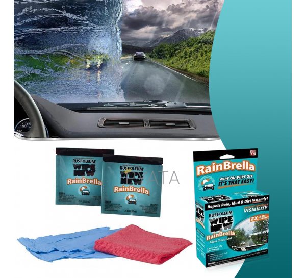 Антидождь для стекол автомобиля Rain Brella, жидкость для защиты стекла от воды и грязи (212)