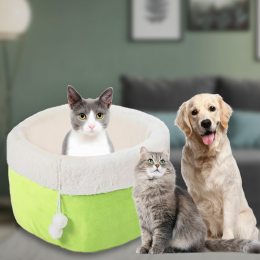 Мягкая лежанка спальное место для собак и кошек 40х30 см (626)