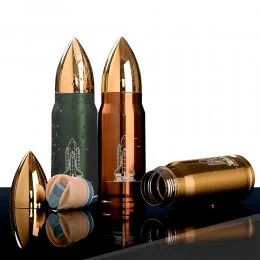 Термос в дизайне пули из нержавеющей стали Bullet Vacuum Flask 500 мл (237)