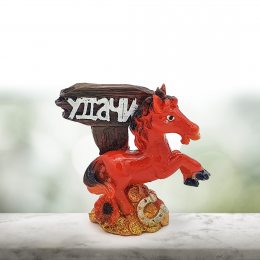 Сувенір-статуетка Кінь з посланням Удачі