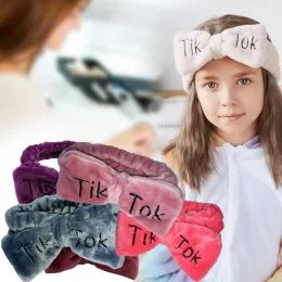 Пов'язка на голову TIK TOK солоха  (740)