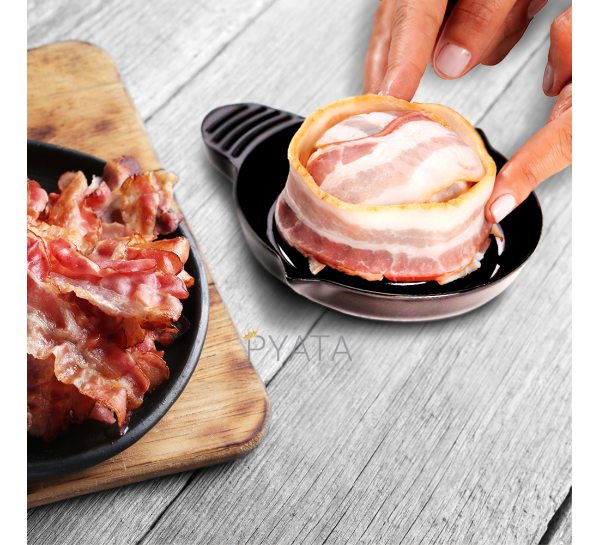 Набор форм для выпечки съедобной тарелки из бекона Perfect Bacon Bowl (B)