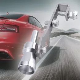 Автомобильный турбо звуковой свисток на выхлопную трубу Turbo Sound EL­1290 (S 1.0­1.6L) Серый
