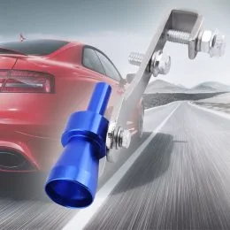 Автомобільний турбо звуковий свисток на вихлопну трубу Turbo Sound EL­1290 (S 1.0­1.6L) Синій