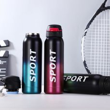 Термокружка металева Sport термос з поїлкою 350 мл EL-563-6 (237)