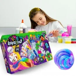 Креативное творчество лаборатория слаймов Slime Laboratory, Danko Toys, SLab-01-01U (IGR24)