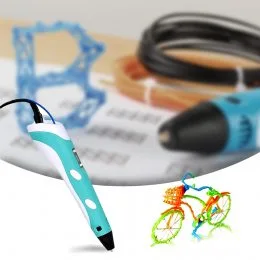 3Д ручка 3D Pen c LCD дисплеем и трафаретами