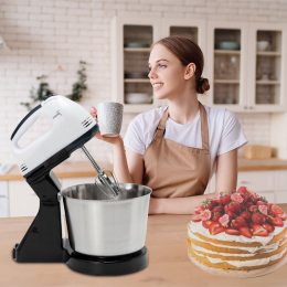 Міксер ручний з металевою чашею 7 швидкостей OPERA Hand mixer OP-1335 (211)