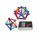 Неокуб магнитные шарики Neo Mix Color 36 цветных палочек, 27 цветных шариков магнитный конструктор
