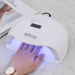 Лампа для нігтів UV/LED Sun X 54 Вт, Біла