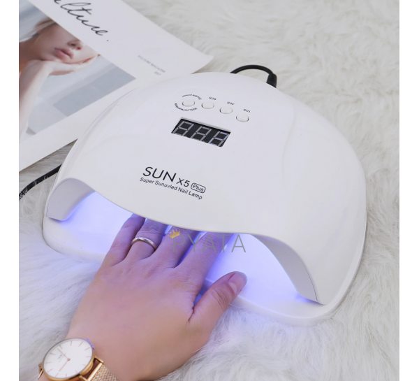 Лампа для нігтів UV/LED Sun X 54 Вт, Біла