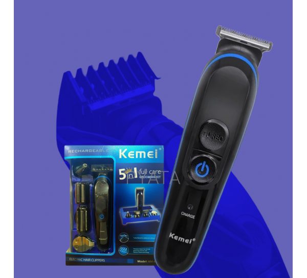 Мультитриммер Kemei KM-690 5в1 для стрижки волосся