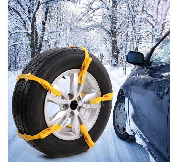 Автомобильные снежные цепи противоскользящие шины с 2 гвоздями (237)