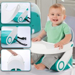 Переносной детский стульчик-бустер для кормления Childrens Folding Seat (509)