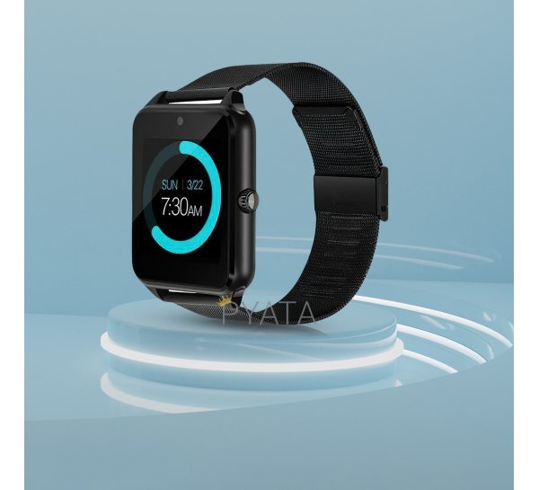 Наручные многофункциональные умные часы Smart Z6, Черные (259)