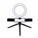 Кільцева Лампа 16 см із тримачем для телефону Multi-Position Fill Light Live Broadcasting (В)
