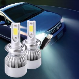 Комплект автомобільних світлодіодних LED ламп C6 H7 2 шт. (В)