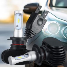 Комплект светодиодных автомобильных LED-ламп S1 H7 (ЖЯ)
