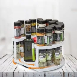 Обертаючий органайзер -полиця для спецій Maximize cabinet space (В)