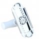 Відкривачка для скляних банок та пляшок універсальна біла Can opener (225)