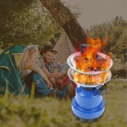 Туристическая горелка для розжига угля ( газовая ) DYSTATE DY-03 Синий