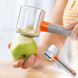 Овощечистка для удаления кожицы с контейнером Store fruit peeler (212)