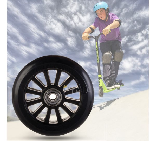 Змінне колесо для трюкового самокату з підшипником 100мм (пластик) (ARSH)