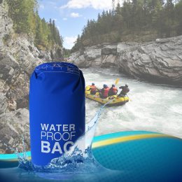 Водонепроницаемый гермомешок Waterproof Bag 15 литров, Синий (ARSH)