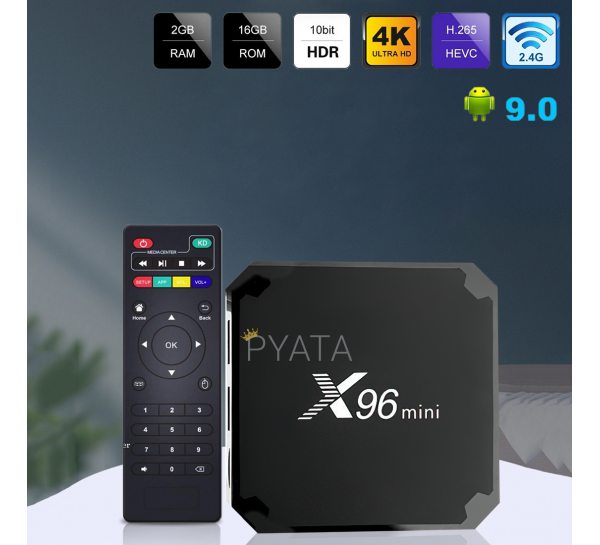 Приставка для телевизора Smart TV BOX x96 mini 2/16 Smart-TV Android (237)