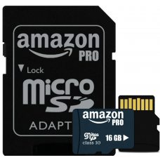 Карта памяти micro SD 16GB Amazon pro