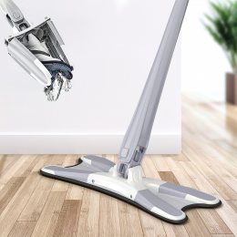 Швабра с само отжимом X-type Aurora Twist Mop, 360 градусов, микрофибра (225) (B)