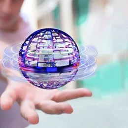 Літаюча кулька, що світиться FlyNova PRO Flying spinner Фіолетовий