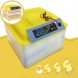Інкубатор автоматичний на 96 яєць HHD для домашньої інкубації, Жовтий