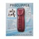 Машинка для стрижки волос Proclipper RC 2000 Red беспроводная с набором для стрижки (В)