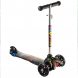 Триколісний самокат Scooter 906 Блискавка з сяючими колесами для дітей від 1 року