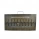 Мангал-чемодан складной на 12 шампуров толщина металла 2 мм (2020)