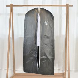 Чохол для одягу на блискавці пилезахисний 60х100 см, Чорний (2020)