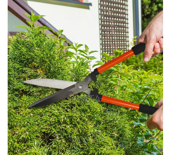 Ножницы-секатор садовые для стрижки и формирования кустарников 55 см
